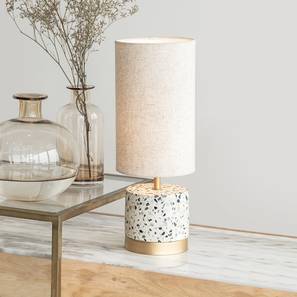 All Decor On Sale Design Speckle Table Lamp Round (Natural Finish)