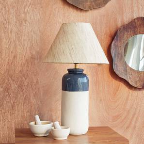 Blue Lamp Design Amber Tall Table Lamp (Natural Finish)