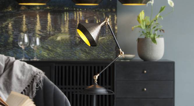CHRYSLER  Study Table Lamp (Black Finish) by Urban Ladder - Design 1 Top View - 328096