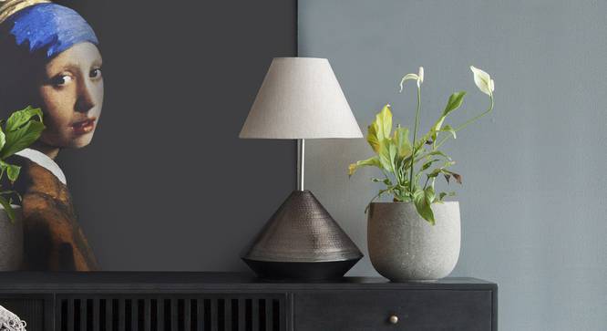 CHRYSLER Table Lamp (Black Finish) by Urban Ladder - Design 1 Details - 328103