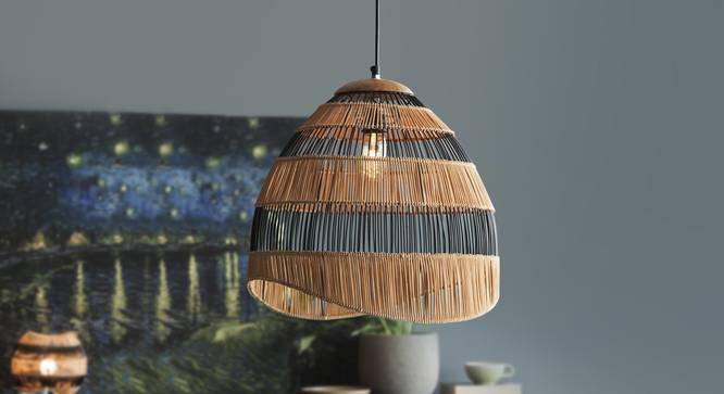 New Kyoto Conical (Black Finish) by Urban Ladder - Design 1 Top View - 328127
