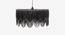 Arch Drum Hanging Lamp Big (Black Finish) by Urban Ladder - Front View Design 1 - 328186