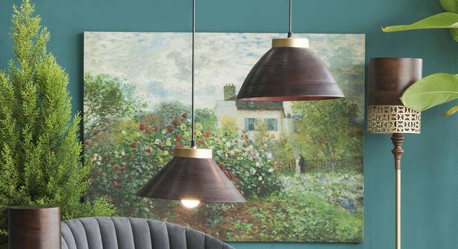 Empire Dome Hanging Lamp (Black Finish) by Urban Ladder - Design 1 Details - 328204