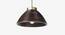Empire Dome Hanging Lamp (Black Finish) by Urban Ladder - Front View Design 1 - 328206