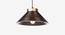 Empire Conical Hanging Lamp (Black Finish) by Urban Ladder - Front View Design 1 - 328210