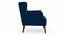 Brando Arm Chair (Cobalt) by Urban Ladder - Front View Design 1 - 328234