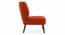 Grace Accent Chair (Lava) by Urban Ladder - Front View Design 1 - 328240