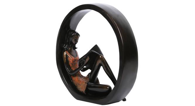 Oorvi Statue (Brown) by Urban Ladder - Cross View Design 1 - 328288