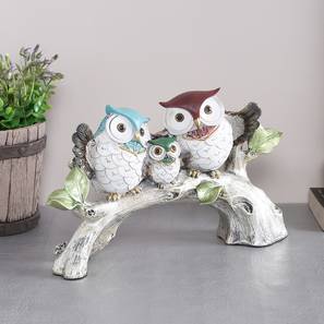 Home Decor Statues Design Multi Coloured Resin Showpiece