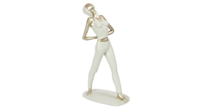 Ved Figurine (Cream) by Urban Ladder - Front View Design 1 - 328561