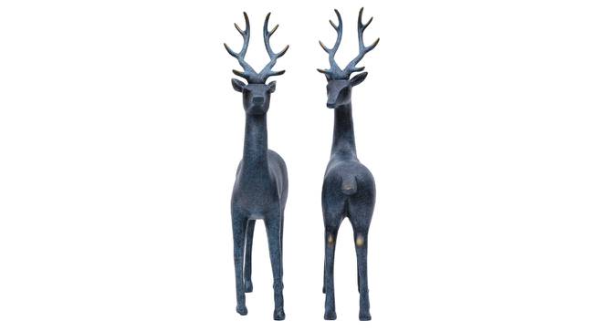 Zila Showpiece - Set Of 2 (Blue) by Urban Ladder - Front View Design 1 - 328600