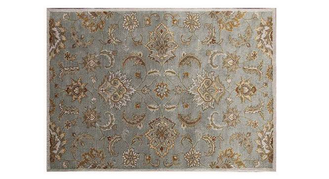 Faiz Hand Tufted Carpet (152 x 244 cm  (60" x 96") Carpet Size, Antique White) by Urban Ladder - Cross View Design 1 - 328691