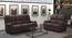 Lebowski Recliner (Three Seater, Dark Chocolate Leatherette) by Urban Ladder - Full View - 328778