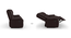 Lebowski Recliner (Three Seater, Dark Chocolate Leatherette) by Urban Ladder - Banner 2 Design 1 - 328782