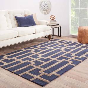 Jaipur Rugs Design Maqdoor Hand Tufted Carpet (122 x 183 cm  (48" x 72") Carpet Size, Deep Navy)