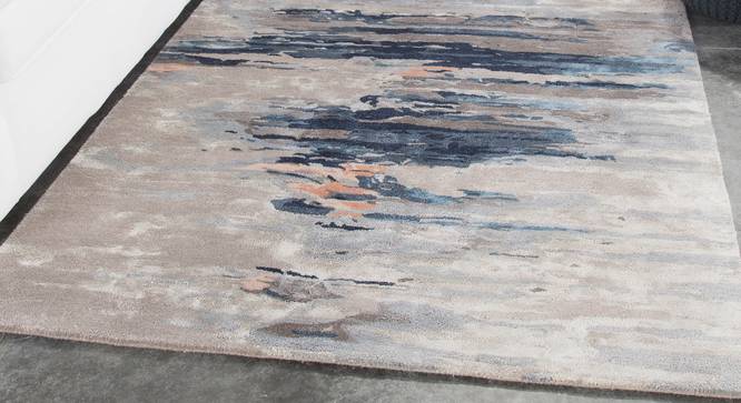 Nagma Hand Tufted Carpet (244 x 244 cm (96" x 96") Carpet Size, Ashwood) by Urban Ladder - Front View Design 1 - 328952