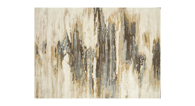 Nagma Hand Tufted Carpet (White, 152 x 244 cm  (60" x 96") Carpet Size) by Urban Ladder - Cross View Design 1 - 328961