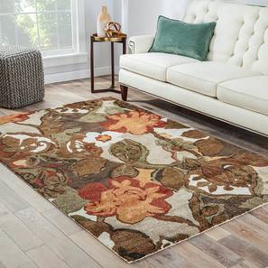 Jaipur Rugs Design Resham Hand Tufted Carpet (107 x 168 cm  (42" x 66") Carpet Size)