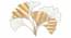 Ginko Leaf Wall Decor (Gold) by Urban Ladder - Front View Design 1 - 329357