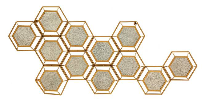 Malini Wall Decor (Gold) by Urban Ladder - Front View Design 1 - 329371