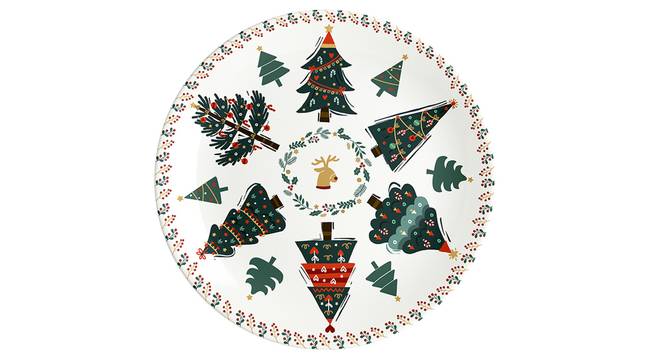 Reindeer Wall Plate by Urban Ladder - Front View Design 1 - 329987