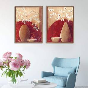 Wall Art Design Multi Coloured Wood Wall Art