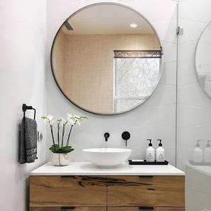 Elegant Arts And Frames Design Silver Glass Inches Bathroom Mirror