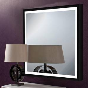 Bathroom Accessories In Bangalore Design Black Synthetic Fiber Inches Bathroom Mirror