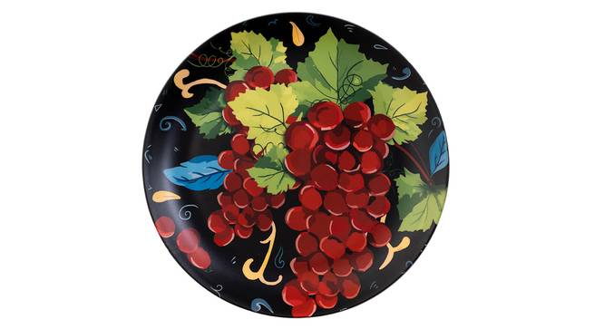 Merlot Wall Plate by Urban Ladder - Front View Design 1 - 330637