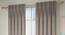 Tonino Door Curtains - Set Of 2 (Beige, 132 x 274 cm  (52"x108") Curtain Size, Eyelet Pleat) by Urban Ladder - Design 1 Full View - 330721