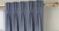Tonino Door Curtains - Set Of 2 (Blue, 132 x 274 cm  (52"x108") Curtain Size, Eyelet Pleat) by Urban Ladder - Front View Design 1 - 330734