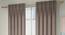 Amber Blackout Window Curtains - Set Of 2 (Beige, 71 x 152 cm (28"x60") Curtain Size, American Pleat) by Urban Ladder - Front View Design 1 - 330800