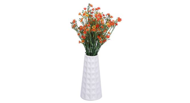 Vasil Vase (White) by Urban Ladder - Front View Design 1 - 331406