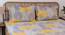 Saptaparni Bedsheet Set (Yellow, King Size) by Urban Ladder - Design 1 Details - 331425
