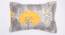 Saptaparni Bedsheet Set (Yellow, Double Size) by Urban Ladder - Design 1 Top View - 331452