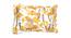 Himalayan Poppies Bedsheet Set (Yellow, King Size) by Urban Ladder - Design 1 Top View - 331462