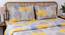 Saptaparni Quilt (Yellow, Single Size) by Urban Ladder - Design 1 Details - 331471