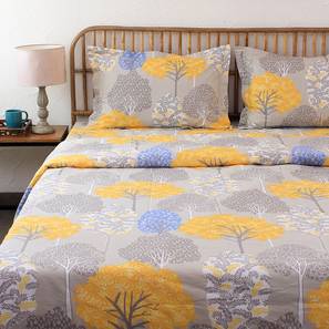 Dohar Design Yellow Modern GSM Cotton Double Size Quilt
