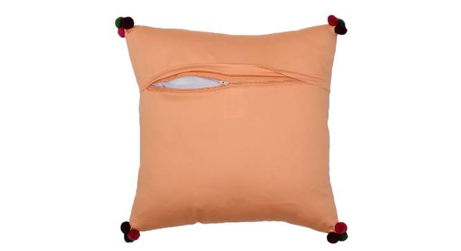 Gajari Cushion Cover (Orange, 41 x 41 cm  (16" X 16") Cushion Size) by Urban Ladder - Front View Design 1 - 331538