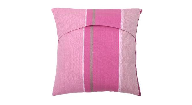 Pankti Cushion Cover (Purple, 30 x 30 cm  (12" X 12") Cushion Size) by Urban Ladder - Front View Design 1 - 331544