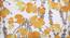 Himalayan Poppies Duvet Cover (Yellow, Double Size) by Urban Ladder - Design 1 Top View - 332022