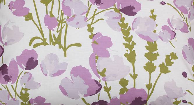 Himalayan Poppies Duvet Cover (Purple, Double Size) by Urban Ladder - Design 1 Top View - 332025
