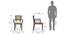 *OLD*Aurelio Study Chair (Mahogany Finish, Sandstorm) by Urban Ladder
