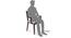 *OLD*Aurelio Study Chair (Mahogany Finish, Sandstorm) by Urban Ladder