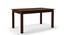 Diner 6 Seater Dining Table (Dark Walnut Finish) by Urban Ladder - Cross View - 
