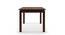Diner 6 Seater Dining Table (Dark Walnut Finish) by Urban Ladder - Side View - 