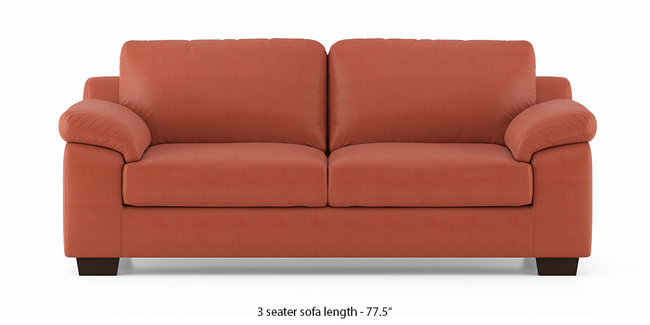 Esquel Leatherette Sofa (Tan) (Tan, 3-seater Custom Set - Sofas, None Standard Set - Sofas, Leatherette Sofa Material, Regular Sofa Size, Regular Sofa Type)
