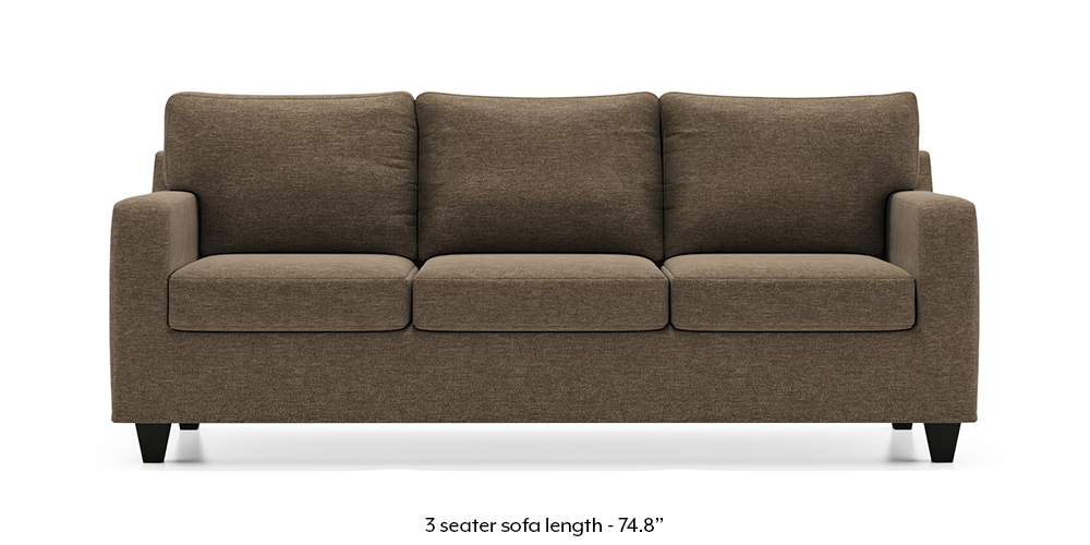 Walton Sofa (Fossil Brown) by Urban Ladder - - 