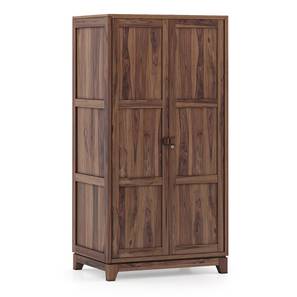 Wardrobe Design Magellan Solid Wood 2 Door Wardrobe in Teak Finish