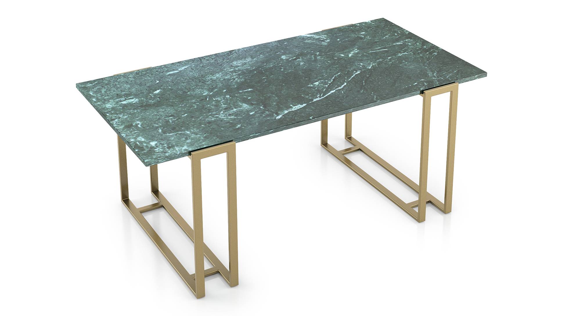 Osiris Rectangular Stone Coffee Table in Finish Urban Ladder